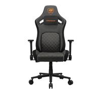 Silla gaming COUGAR CGR-DFF-GRB tela negro gris naranja respaldo ajustable reposabrazos 4D 120kg