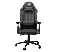 Silla Gaming Cougar Explore Royal CGR-EXP-ROB Reposabrazos 3D Cuero PVC Negro/Oro 120kg