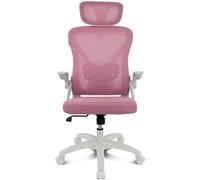 Silla gaming Drift DRAIR35 rosa respaldo de malla reposabrazos ajustables 120 kg