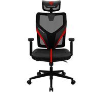 Silla Gaming Ergonomica TX3 (ThunderX3) YAMA 1 - Negro/Rojo