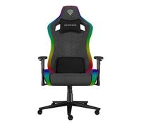 Silla gaming Genesis Trit 660 RGB ergonómica, 150kg, tela transpirable, retroiluminación y ajustes avanzados