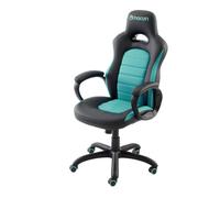 Silla gaming Nacon CH-350 ergonómica acolchada negro turquesa 100 kg