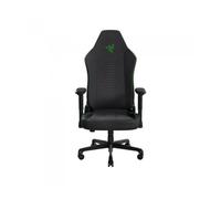 Razer Iskur V2 X - Silla de Juego Esencial con Soporte Lumbar Integrado (Almohadillas moldeadas de Espuma de Alta Densidad, reposabrazos 2-D, Tela con Acabado Suave) Negro