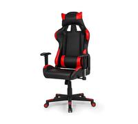 Silla gaming silverstone negro - rojo silverstone 67 x 124 x 68 cm
