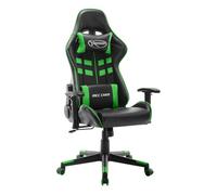 Silla gaming spott altura ajustable respaldo reclinable negro/verde 123-133x67x61 cm
