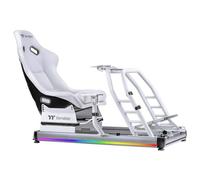 Silla gaming Thermaltake GR500 Snow Blanco Respaldo duro RGB 120 kg