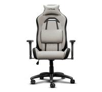 Silla gaming Trust GXT723 Ruya beige respaldo ajustable y reposabrazos 3D