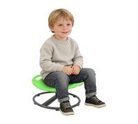 Silla giratoria de 360° para niños, taburete giratorio para promover eficazmente la coordinación y el equilibrio, juguete sensorial de alta calidad para el autismo y el TDAH (verde)