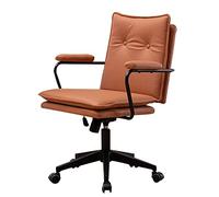 Silla giratoria de la oficina silla de escritorio de computadora de cuero de lujo en la espalda, silla de jefes giratorios de 360 para la familia de dormitorios de la oficina, tela tecnológica (#3)