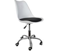 Silla Giratoria de Oficina (Blanca) - MALATEC