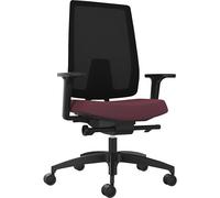 Silla giratoria de oficina INDEED Dauphin, con ajuste de la contrapresión