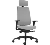 Silla giratoria de oficina INDEED Dauphin, con ajuste de la contrapresión