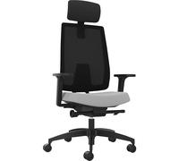 Silla giratoria de oficina INDEED Dauphin, con ajuste de la contrapresión