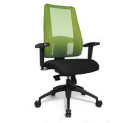 Silla giratoria de oficina LADY SITNESS DELUXE Topstar, móvil con 7 zonas