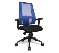 Silla giratoria de oficina LADY SITNESS DELUXE Topstar, móvil con 7 zonas