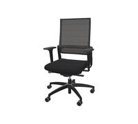 Silla giratoria de oficina LORDO FLEX Dauphin, con respaldo reticulado