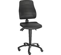 Silla giratoria de trabajo eurokraft pro, espuma de PU