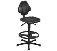 Silla giratoria de trabajo para cargas pesadas meychair, soporta cargas de hasta 250 kg