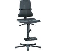 Silla giratoria de trabajo SINTEC bimos, plástico, modelo ESD