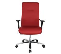 Silla giratoria ergonómica BIGSTAR20 Topstar, mecanismo sincrónico por puntos, carga máx. 150 kg