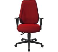 Silla giratoria ergonómica LADY SITNESS Topstar, mecanismo de contacto permanente, altura del respaldo 580 mm
