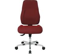 Silla giratoria ergonómica Topstar, armazón de aluminio