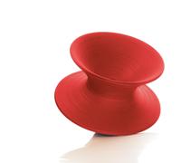 Silla Giratoria Spun Rojo