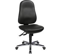 Silla giratoria SUPPORT SY Topstar, tapizado de piel sintética