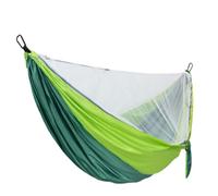 Silla Hamaca, Hamaca para Exteriores, Columpio par Hamock Parachute Hammock with Mosquito Net - Outdoor Anti-Rollover Camping Swing for Adults(C)
