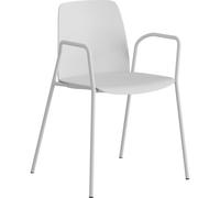 Silla Helmer asiento/respaldo de plástico, UE 4 unid.