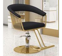 Silla hidráulica de peluquería, reclinable giratoria de 360° con altura ajustable y reposapiés para uso doméstico, salón y spa