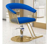 Silla hidráulica de peluquería, reclinable giratoria de 360° con altura ajustable y reposapiés para uso doméstico, salón y spa