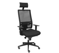 Silla horna bali negro con cabecero fijo
