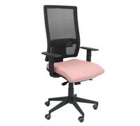 Piqueras y Crespo Horna Bali Silla Oficina Sin Cabecero Rosa Pálido