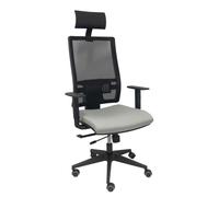 Silla Horna traslack bali gris brazos regulables ruedas parqué y cabecero