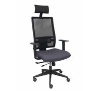 Silla Horna traslack bali gris brazos regulables ruedas parqué y cabecero