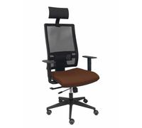 Silla Horna traslack bali marrón brazos regulables ruedas parqué y cabecero