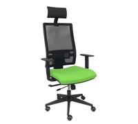 Silla Horna traslack bali pistacho brazos regulables ruedas parqué y cabecero