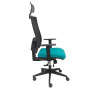 Silla Horna traslack bali verde b39 brazos regulables ruedas parqué y cabecero