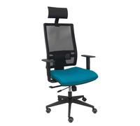 Silla Horna traslack bali verde b429 brazos regulables ruedas parqué y cabecero