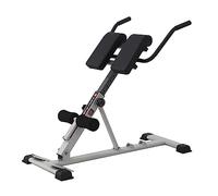 Silla Hyperextension - Banco de extensión de respaldo resistente para espalda baja, flancos, abdominales - Capacidad de peso de 150 kg - Equipo plegable de gimnasio en casa