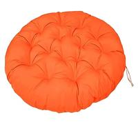 Silla impermeable de 40 a 180 cm, almohadilla extraíble para columpio de jardín y terraza, acogedora silla redonda (color: tamaño: 60 x 60 cm)