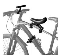 Silla infantil para bicicleta de montaña, asiento delantero con reposapiés, manillar y pedales para niños de 2 a 6 años, silla infantil delantera desmontable para la mayoría de las bicicletas modernas