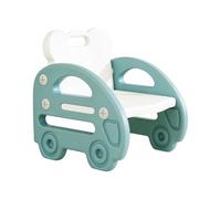 Silla infantil, y resistente con respaldo, Silla con respaldo infantil con forma de coche, Para exterior jardín camping comedor estudio hogar escuela guardería jardín de infancia
