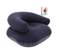 Silla Inflable | Asiento cómodo portátil Flocado, sofá Inflable, para Camping, Noche de Cine, Lectura, Sala de Estar, Dormitorio, Playa, Piscina, Viajes, Estadio