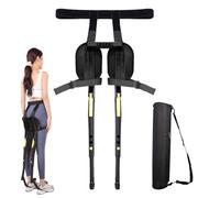 Silla Invisible, Soporte para Patas de Silla sin Silla, Taburete de Invisible al Aire Libre, Asiento ergonómico de Pierna portátil, 3 Engranajes Ajustables para barberos, Chefs
