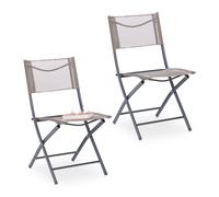 Silla jardin muebles de balcón 3,3 kg silla plegable silla exterior 120 kg