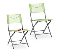 Silla jardin muebles de exterior ligero resistente silla plegable ligera