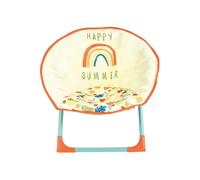 Silla lunar plegable para niño FUN HOUSE Fruity's - Amarillo - H.47 x l.54 x P.42 cm