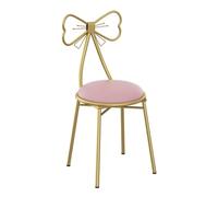 Silla Mariposa, Moderna Silla de Pajarita, tocador de Maquillaje, for Cocina, Comedor, cafetería, Restaurante, Dormitorio, hogar.(Pink)